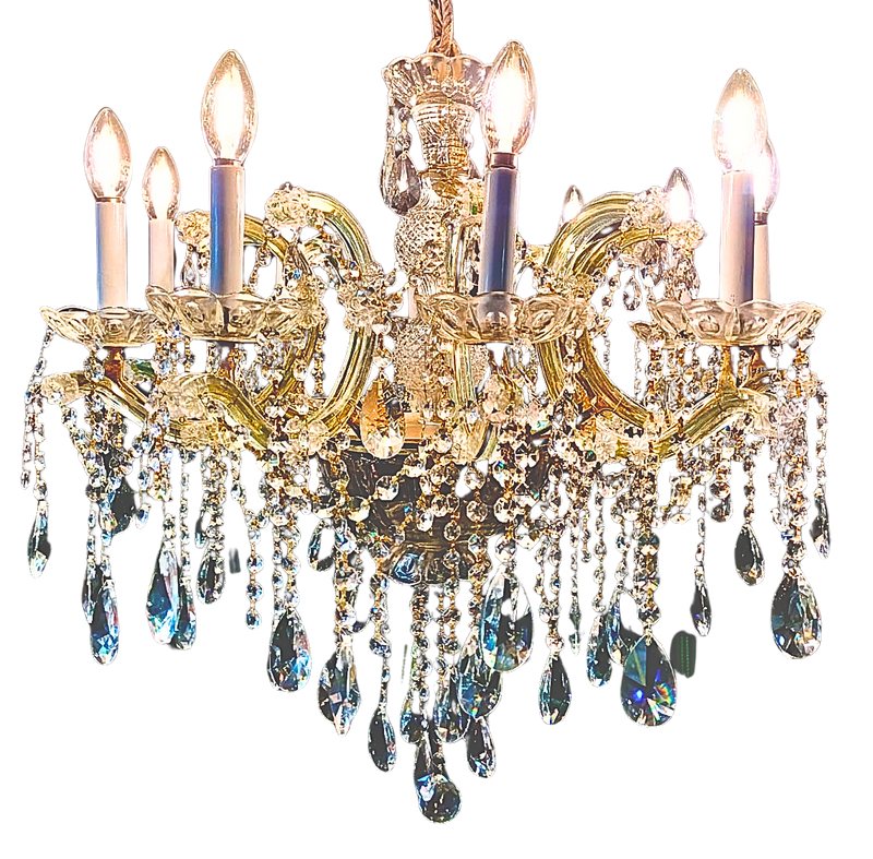 Candelabros de cristal