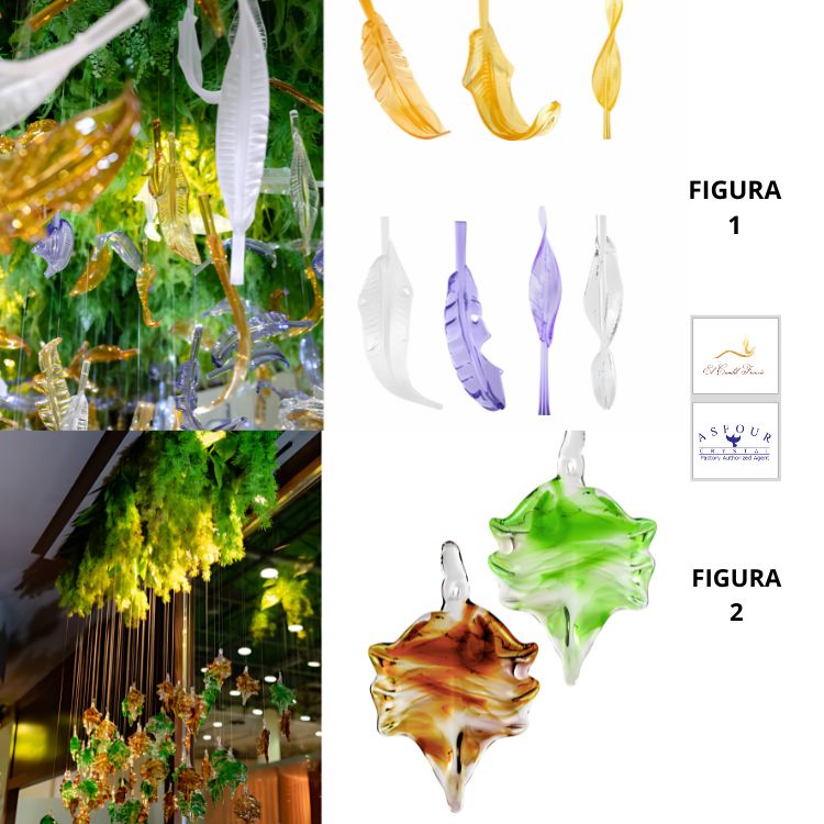 colgantes de cristal - candiles modernos